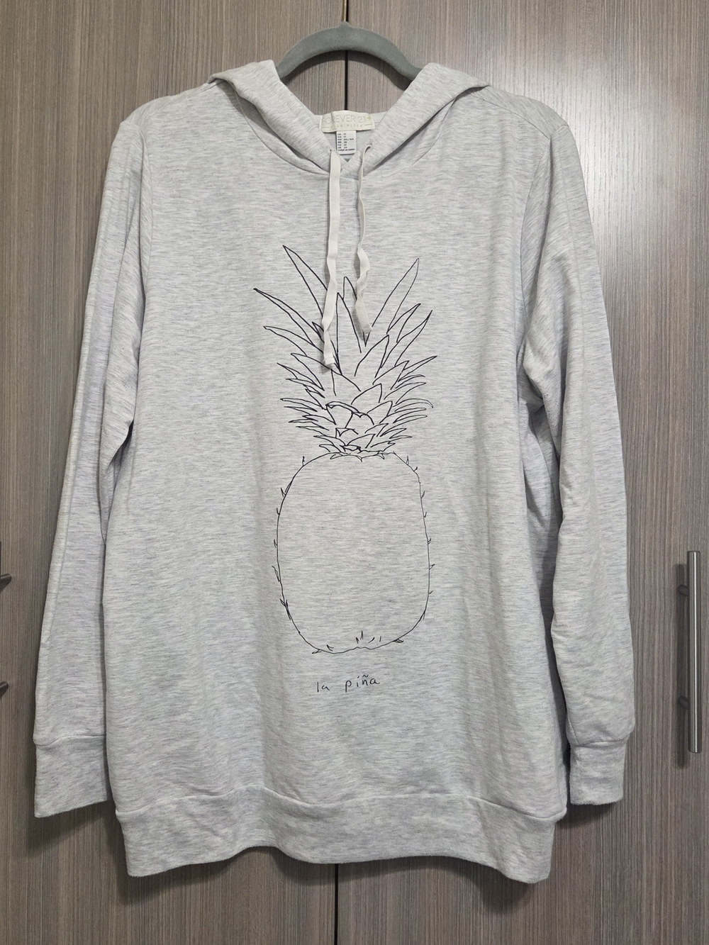 Graphic Hoodie Sweatahirt With Pineapple